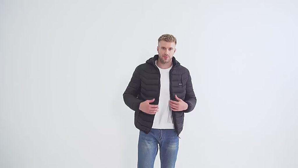 Parka chauffante manches longues - unisexe - restez au chaud avec style!